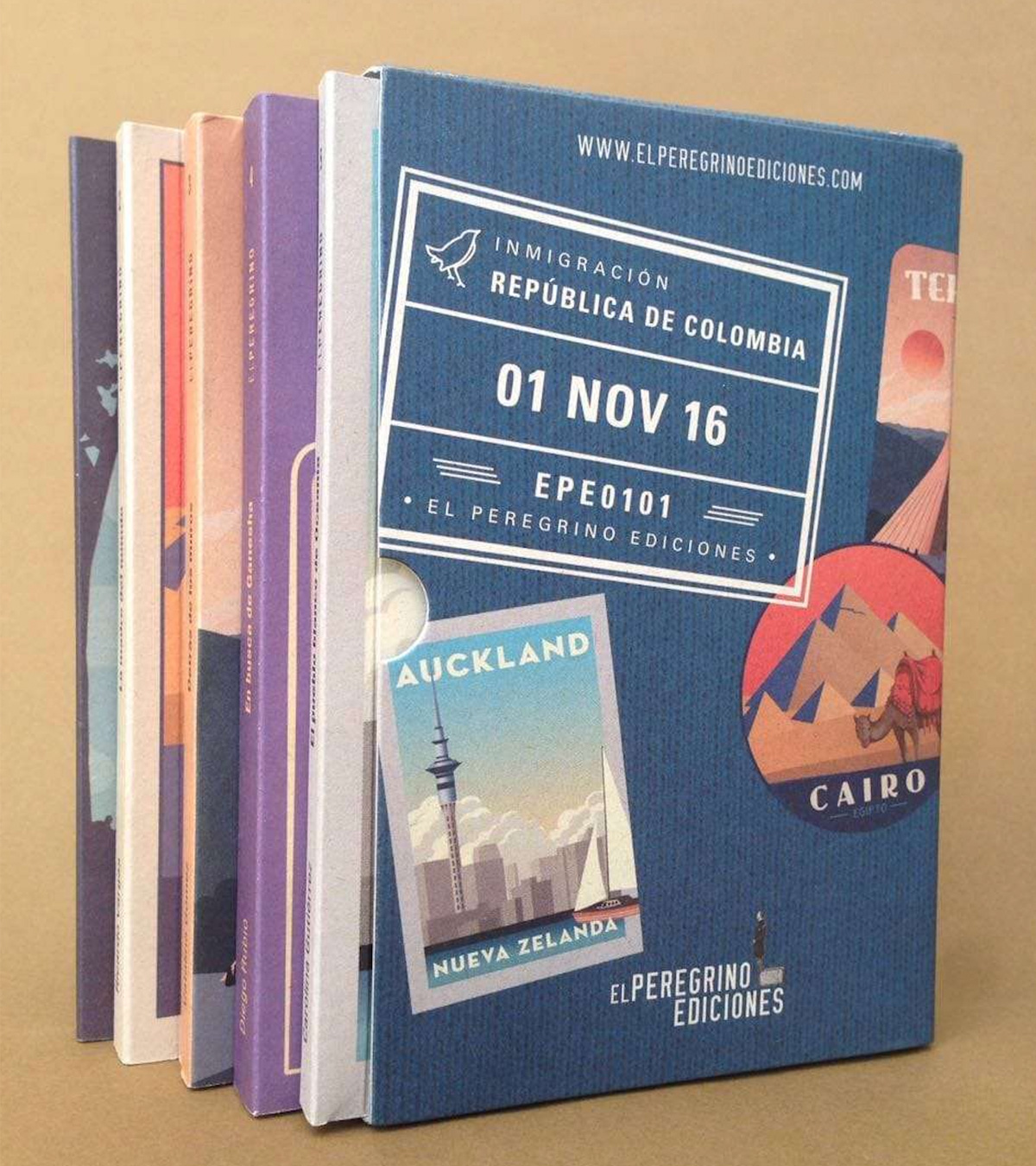 Sumérgete en los usos del mundo a través de relatos de migración y transformación en la colección Inmigrantes de El Peregrino Ediciones.