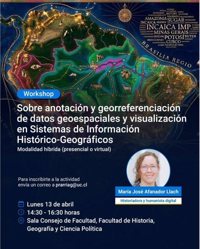Imagen del anuncio maría josé afanador llach participó en el primer seminario de humanidades digitales en chile