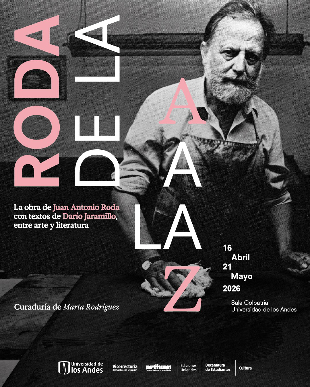 Correspondencias entre la literatura y el arte, La obra de Juan Antonio Roda, con textos de Dario Jaramillo Agudelo.