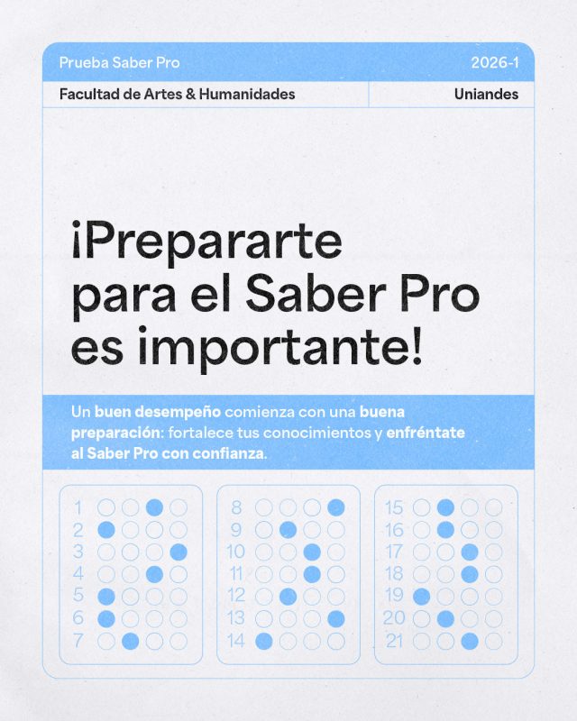 Imagen del anuncio guía saber pro 2026-1
