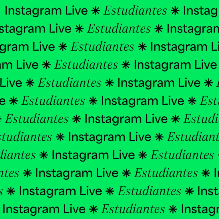 Instagram Live con nuestros estudiantes de pregrado