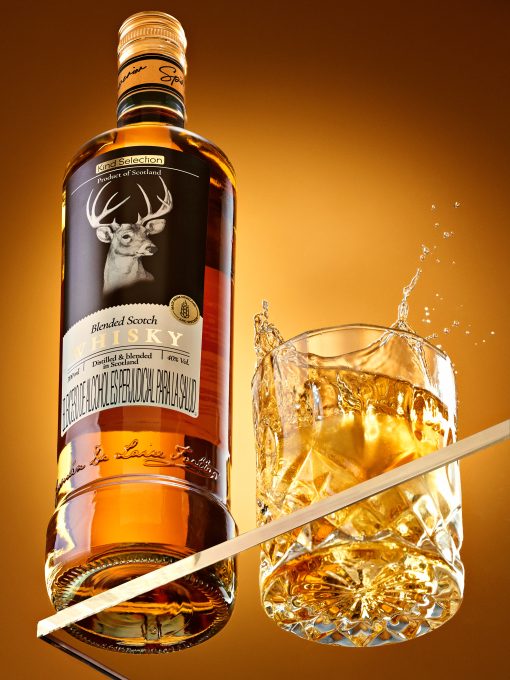 Whisky y vaso