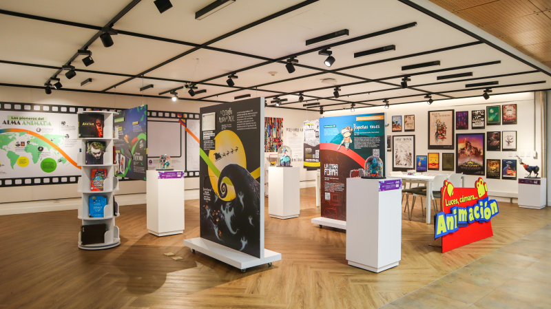 Imagen del anuncio luces, cámara y animación: una exposición interactiva para descubrir cómo cobra vida el cine animado