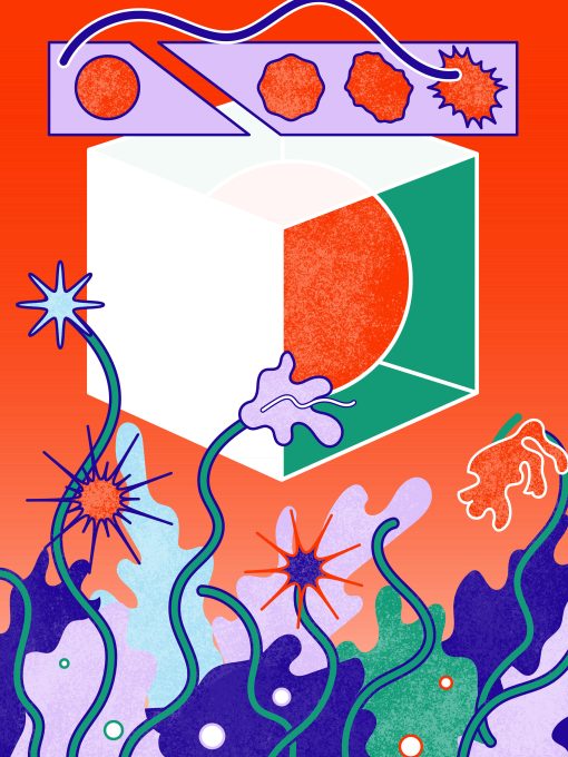 Ilustración con color
