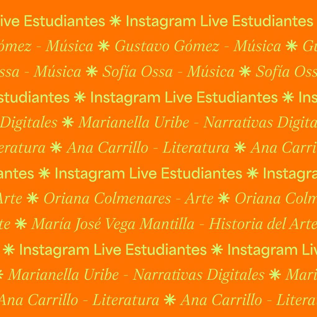 Lives de estudiantes para pregrado 2026-1