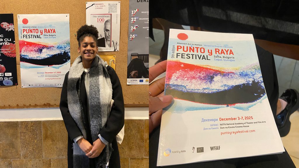 Entre formas, colores y movimiento: Valeria Preciado llevó su universo creativo desde Uniandes hasta Bulgaria