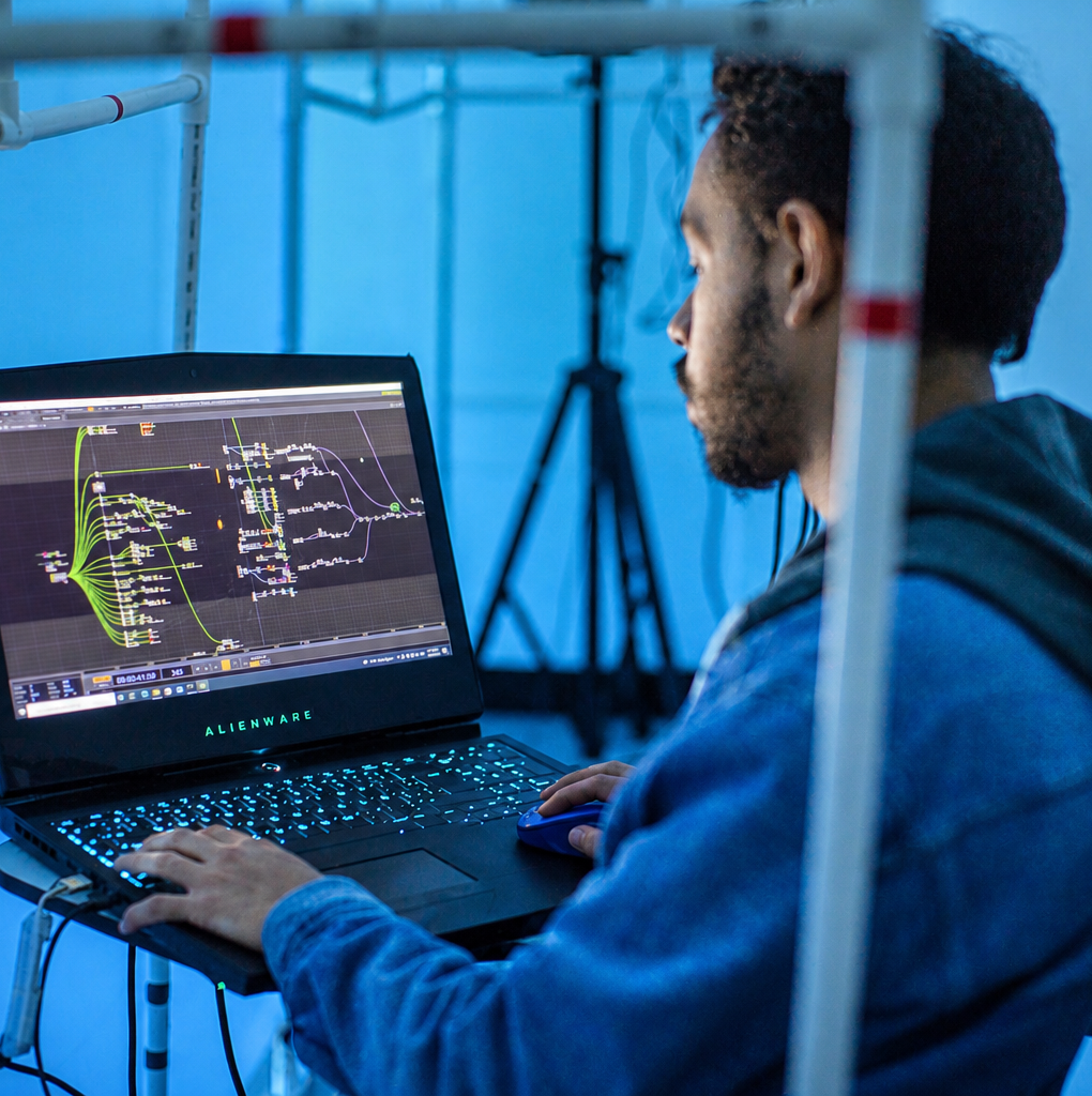 Proyecto de Humanidades Digitales en azul