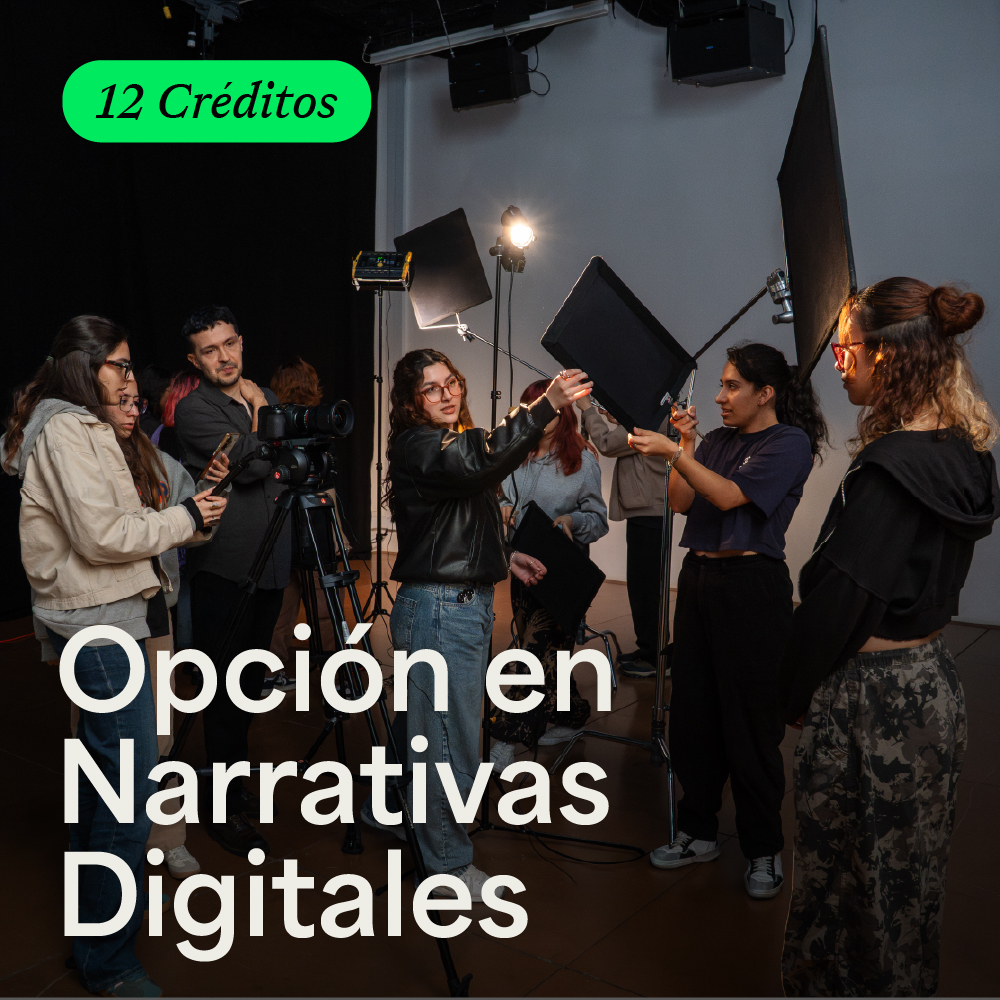 Portada Opción en Narrativas Digitales