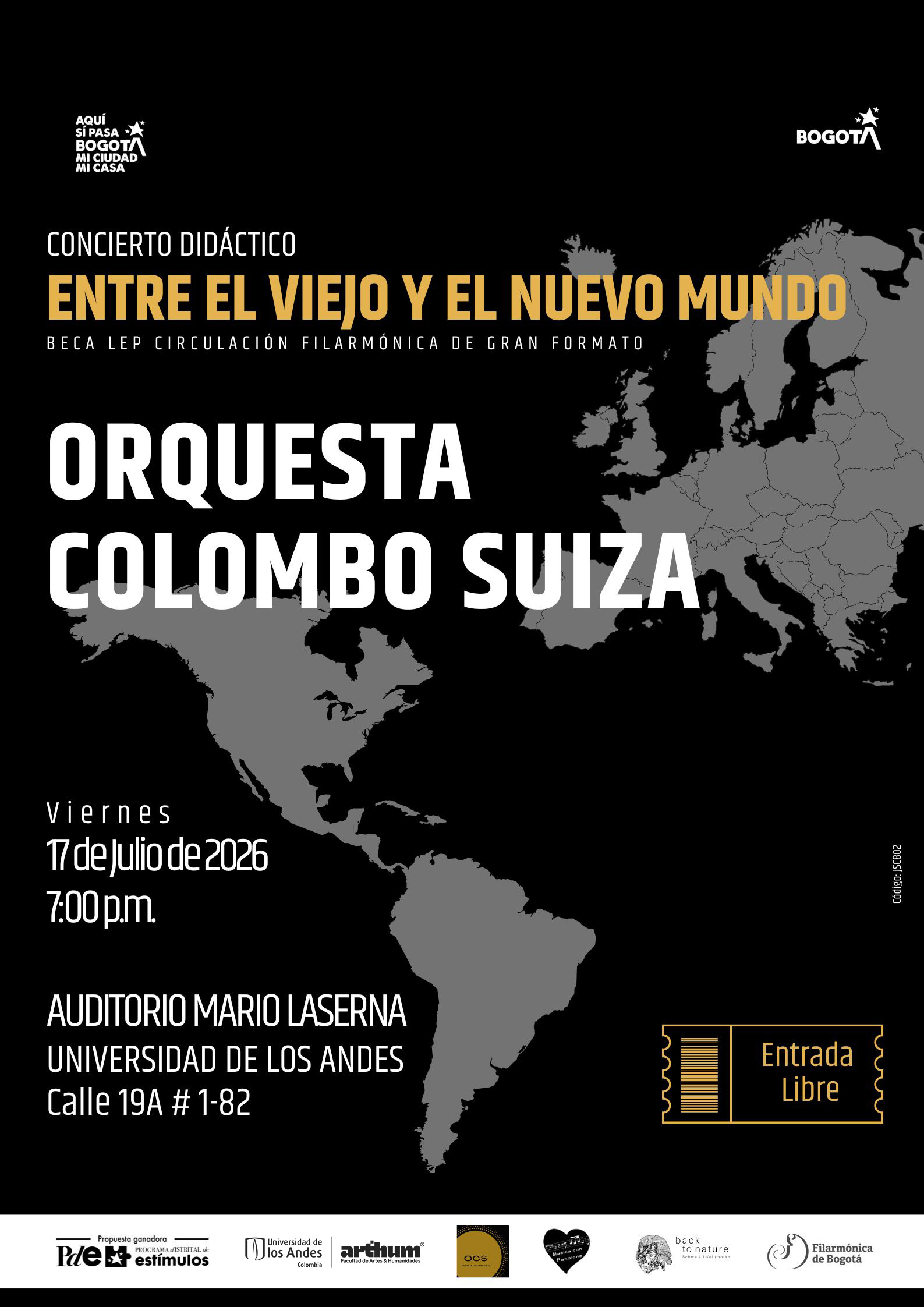 Concierto Didáctico — Entre el Viejo y el Nuevo Mundo