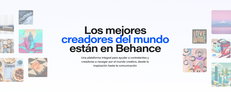 Imagen del anuncio comparte tu proyecto en el behance artehum