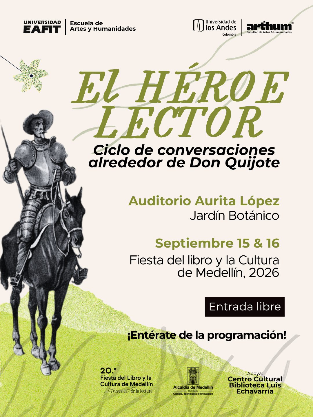 20.ᵃ Fiesta del Libro y la Cultura de Medellín 2026