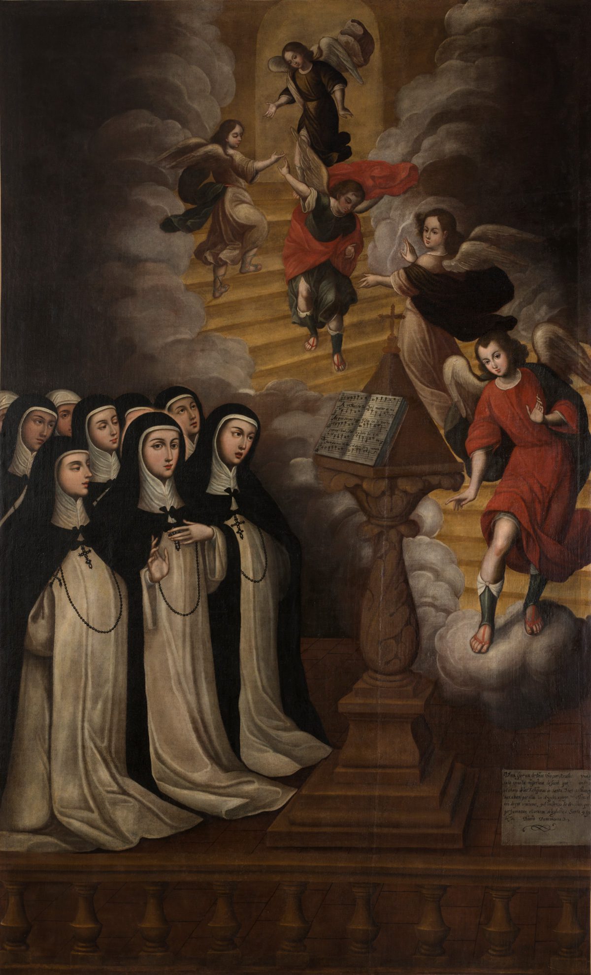 Imágenes vivas y sonoras: recreando una pintura neogranadina del siglo XVIII