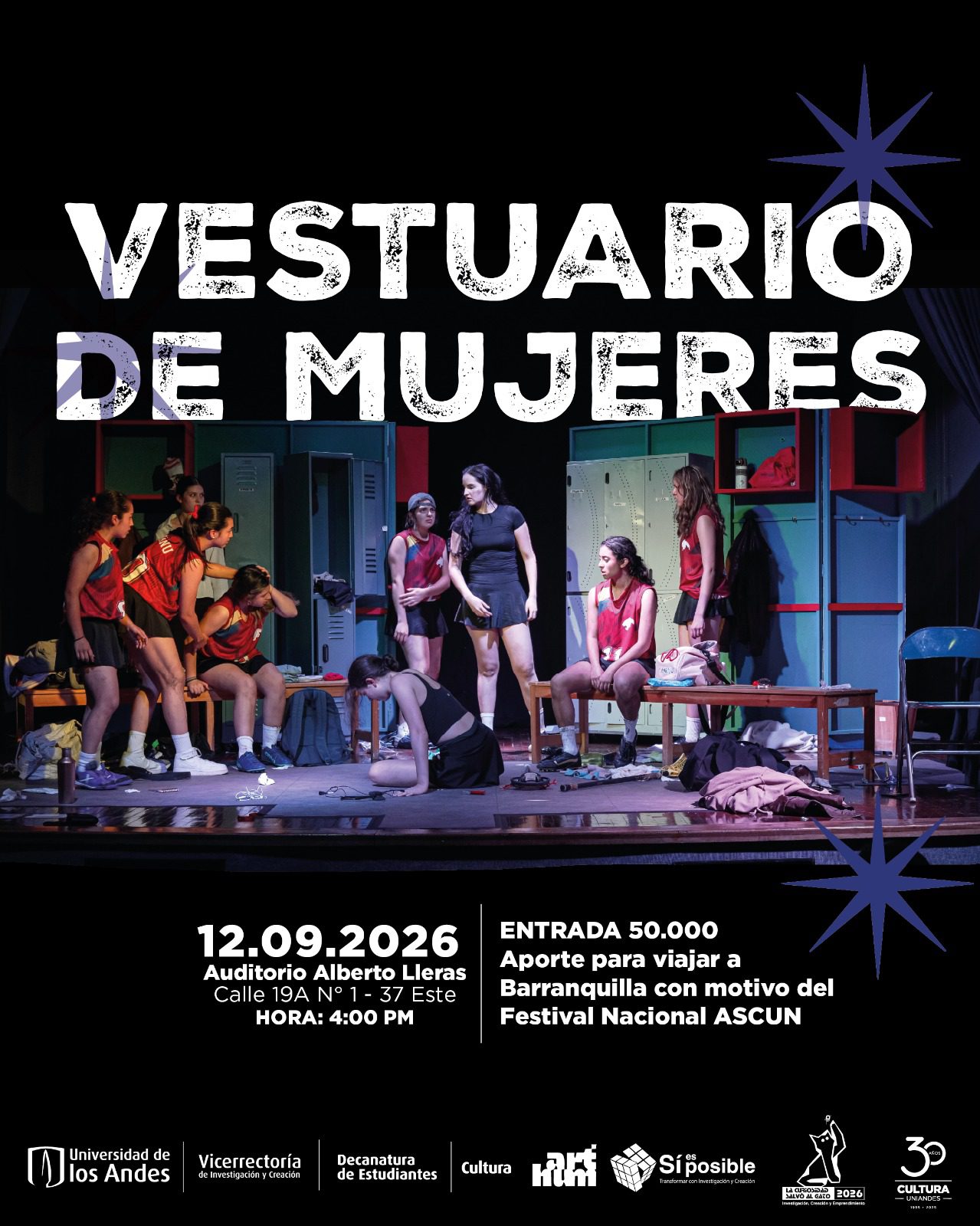 Vestuario de Mujeres y Seisdedos — Grupo de Teatro Uniandes