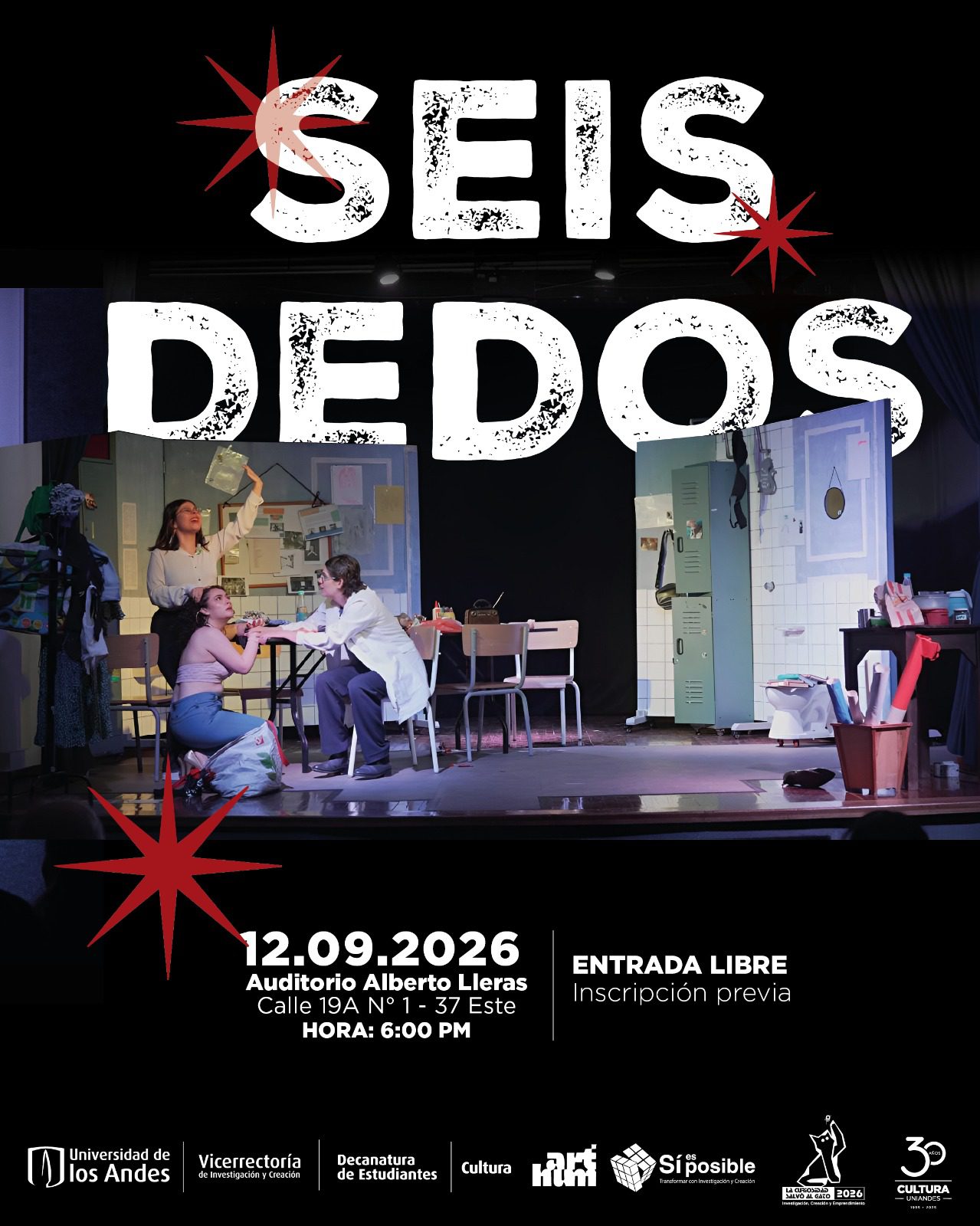 Vestuario de Mujeres y Seisdedos — Grupo de Teatro Uniandes
