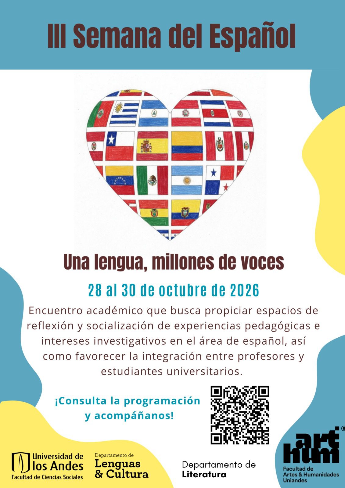 Tercera Semana del Español: una lengua, millones de voces